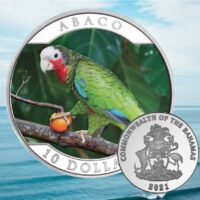 Silver & Enamel Abaco Parrot Silver & Enamel Abaco Parrot