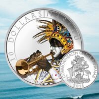 Sterling SIlver & Enamel Nassau Junkanoo Sterling SIlver & Enamel Nassau Junkanoo